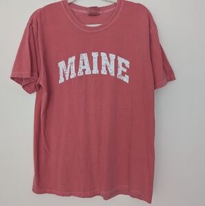 Comfort Colors Maine tee shirt L